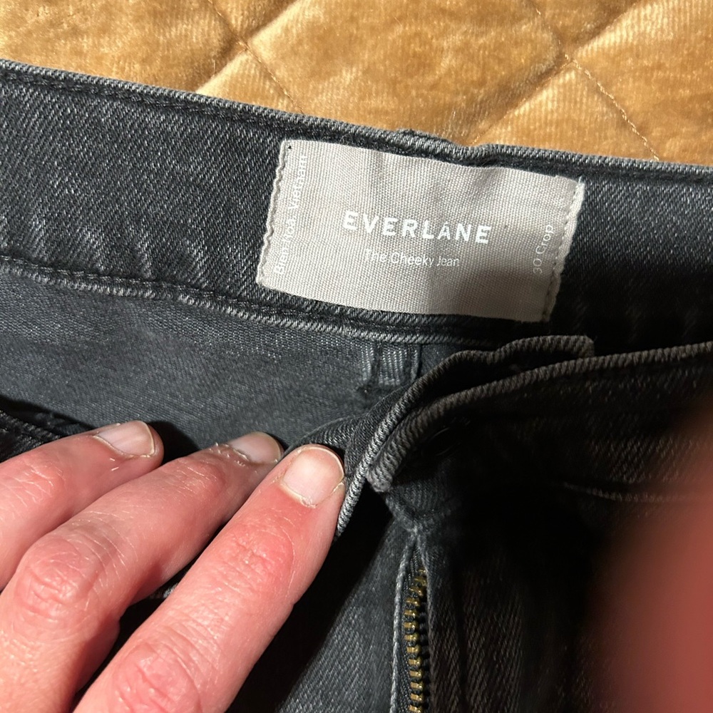 Everlane cheeky jean size 30 crop